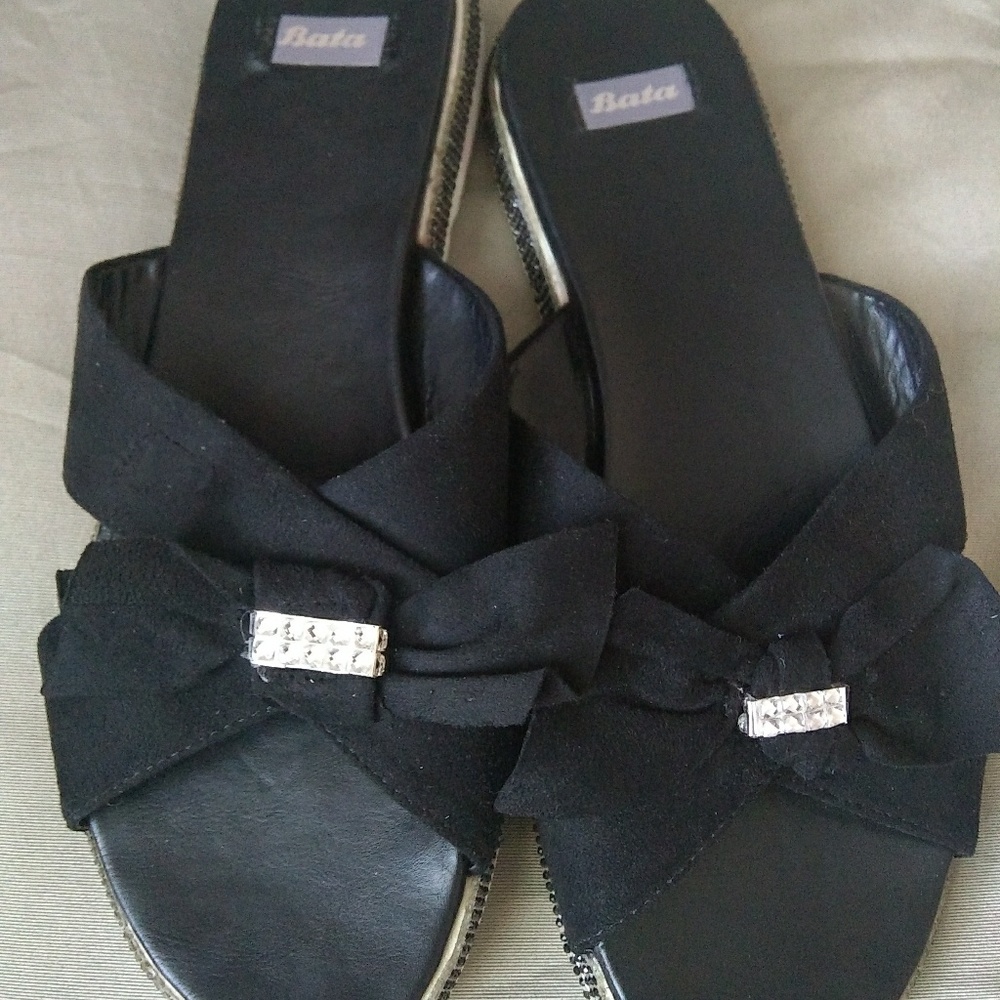 Bata jeweled sandal